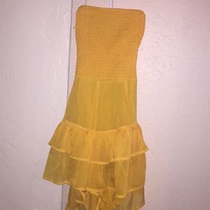 Yellow romper